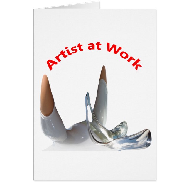 Kunstenaar aan het Werk (Voorkant)