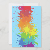 Kunstenaar bedankt kaart (Achterkant)