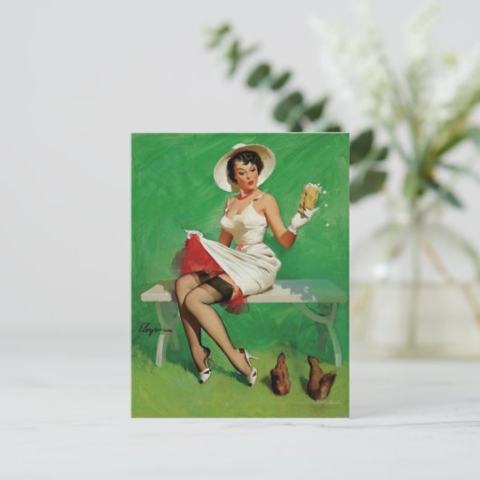 Kunstenaar Briefkaart (Staand voorkant)