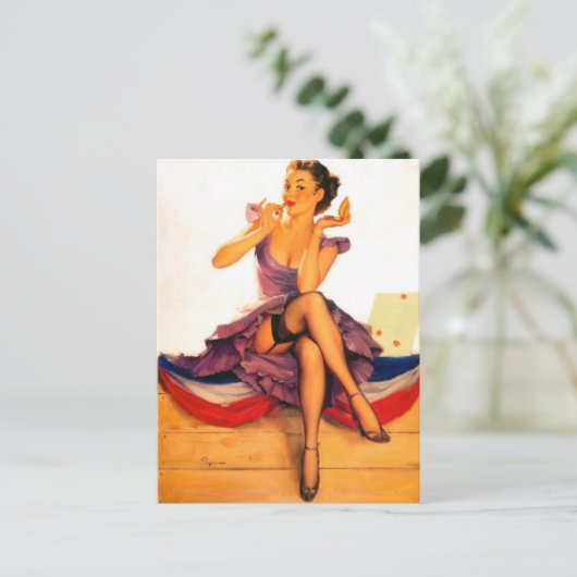 Kunstenaar Briefkaart (Staand voorkant)