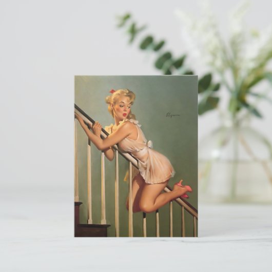 Kunstenaar Briefkaart (Staand voorkant)