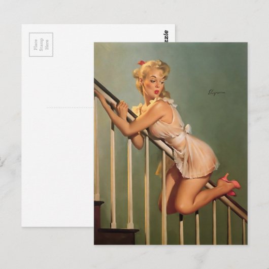 Kunstenaar Briefkaart (Voorkant / Achterkant)