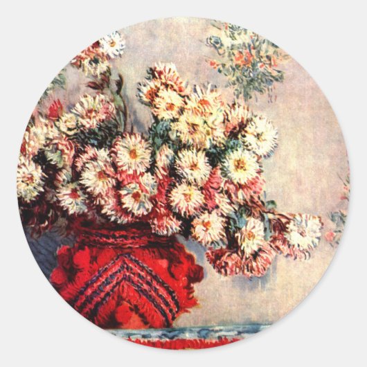 Kunstenaar Claude Monet Stickers (Voorkant)