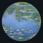 Kunstenaar Claude Monet Stickers<br><div class="desc">Fine art impressionistische schilder Claude Monet stickers om mee te gaan met uw kaarten of uitnodigingen. Volledig aanpasbaar en klaar om te gaan! Voeg een naam toe voor bookplates!</div>