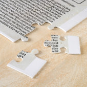 Kunstenaar die Durer's tekenmachine gebruikt om ee Legpuzzel (Zijkant)