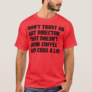 Kunstenaar die koffie Drink geeft veel T-shirt