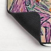 Kunstenaar en model muismat (Hoek)