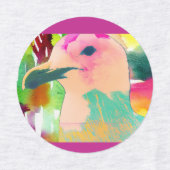 Kunstenaar gemaakt waterdicht ijzer op label (Design 2)