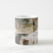 Kunstenaar in zijn atelier door John Singer Sargen Koffiemok (Center)