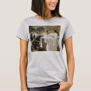 Kunstenaar in zijn atelier door John Singer Sargen T-shirt