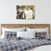 Kunstenaar in Zijn Studio door John Singer Sargent Canvas Afdruk (Insitu (Slaapkamer))
