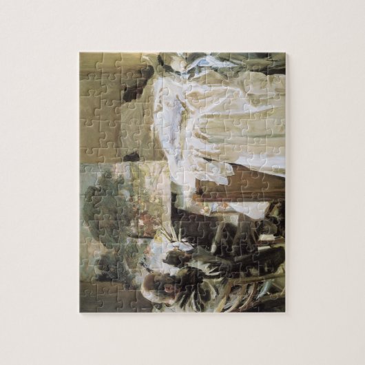 Kunstenaar in Zijn Studio door John Singer Sargent Legpuzzel (Verticaal)