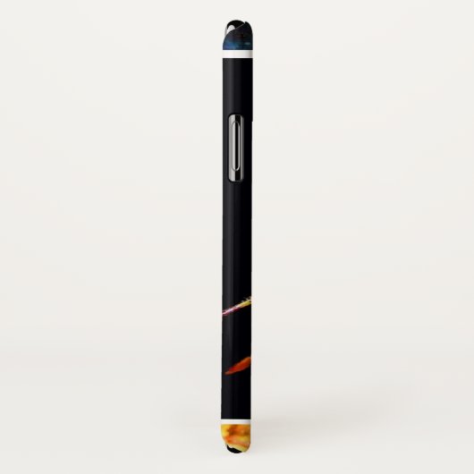 KUNSTENAAR KLEURENPALET, EN PENSELEN Zwart Case-Mate iPhone Case (Achterkant / rechts)