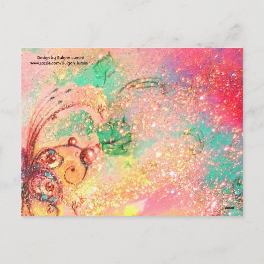 KUNSTENAAR KONIJN MET PALET SCHILDEREN PAASEIEREN FEESTDAGENKAART (Achterkant)