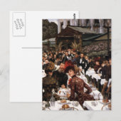 Kunstenaar Ladies Fine Art Briefkaart (Voorkant / Achterkant)