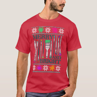 Kunstenaar lelijke trui vriend t-shirt