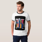 Kunstenaar mannen t-shirt (Voorkant volledig)