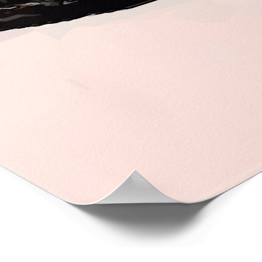 Kunstenaar met kat poster (Hoek)