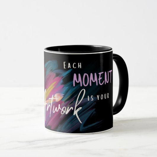 Kunstenaar Mindfulness Creatief Cadeau Esthetische Mok (Voorkant rechts)