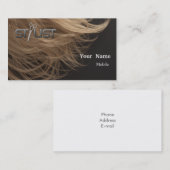 Kunstenaar omhoog maken - Haarlijst Visitekaartje (Voorkant / Achterkant)