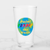 Kunstenaar ontwerper creatieve Schilder de wereld  Glas (Voorkant)