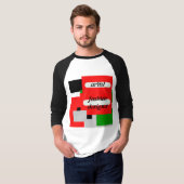 kunstenaar ontwerper t-shirt (Voorkant volledig)