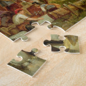 Kunstenaar op zijn Easel en Shipping na 1894 (olie Legpuzzel (Zijkant)