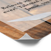 Kunstenaar, Schilder, Viering van het Leven Rouwdi Poster (Hoek)