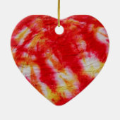 Kunstenaar Tie Dye Ornament (Achterkant)