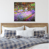 Kunstenaar Tuin Monet Fine Art Canvas Afdruk (Insitu (Slaapkamer))