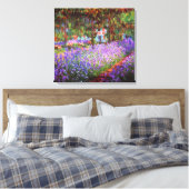 Kunstenaar Tuin Monet Fine Art Canvas Afdruk (Insitu (Slaapkamer))