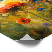 Kunstenaar Versierd: Wanddecoratie voor elke ruimt Poster (Hoek)