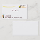 kunstenaar visitekaartje (Voorkant / Achterkant)