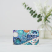 Kunstenaar voor Bold Sparkle Make-up Visitekaartje (Staand voorkant)