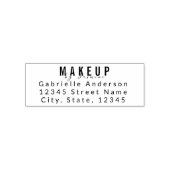 Kunstenaar voor Make-up Aangepast Retouradres Eleg Zelfinktende Stempel (Design)