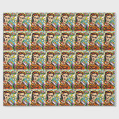 Kunstenaar Wrapping Paper van Tamara Diaz Art Cadeaupapier (Vlak)