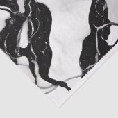 Kunstenaar Zwart Wit Abstract Marmeren Textuur 1a Tissuepapier (Detail)