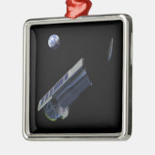 Kunstenaars bedenken Spitzer Metalen Ornament (Links)