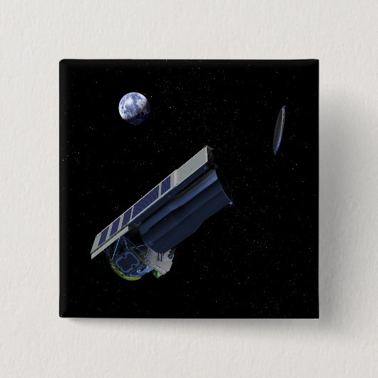 Kunstenaars bedenken Spitzer Vierkante Button 5,1 Cm (Voorkant)