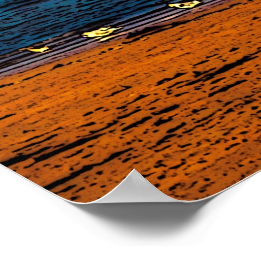 Kunstenaars denken dat Elie Fife Schotland Poster (Hoek)