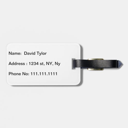 Kunstenaars doen dat met creativiteit bagagelabel (Achterkant horizontaal)