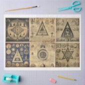 Kunstenaars en ambachtslieden Mystic Occult Witchy Tissuepapier (Craft)