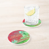 Kunstenaars en creatieve mensen dromen van het blo zandsteen onderzetter (Zijkant)