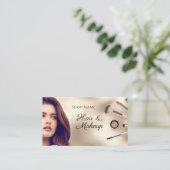 Kunstenaars, foto's, gouden Visitekaartje (Staand voorkant)