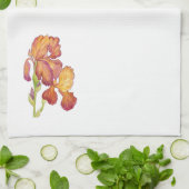 Kunstenaar's Iris keukenhanddoek (Gevouwen)