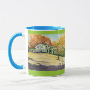 KUNSTENAARS KOFFIEMOKKEN - SCHILDEREN - "HERFST MOK