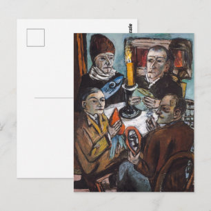 Kunstenaars met Groenten Max Beckmann Briefkaart