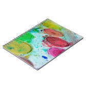 Kunstenaars met meerkleurige Waterverf verf palet Notitieboek (Linkerzijde)