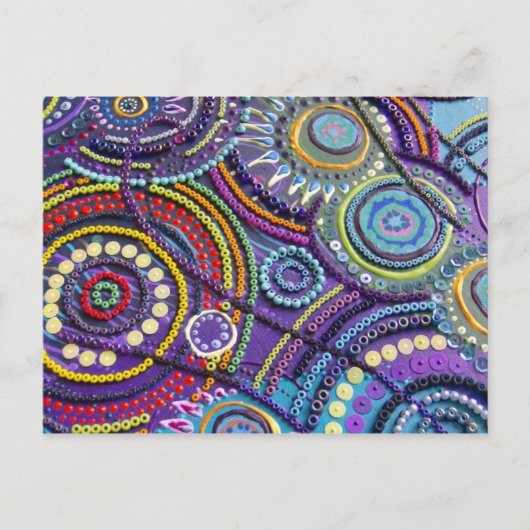 Kunstenaars op een briefkaart (pauock duo) (Voorkant)