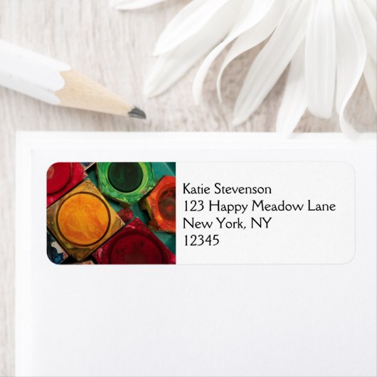 Kunstenaars Waterverf Verf Vakje Palet Etiket (Insitu)